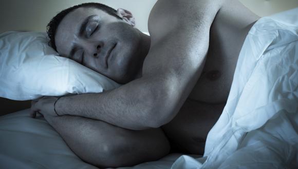Sleeping man